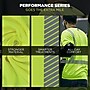Ergodyne GloWear 8292 High Visibility Short Sleeve T-Shirt, ANSI Type R Class 2, Lime, Large (22234)~#|#~1758E20F-1F5C-466F-B7F2CBC387BC0F5A_sc7