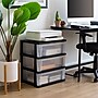 Iris Stackable Wide Chest, 3 Drawer, Black, 2/Pack (380026)~#|#~176DEF7B-5374-4290-948DC091FA999122_sc7