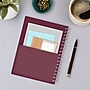 2027 Mead Essentials 6" x 8.5" Calendar Year Weekly & Monthly Planner, Plastic Cover, Burgundy (CRW430L5027)~#|#~1773421D-BAF3-43ED-AE21FEFEBDFA4719_sc7