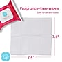 Medline Simply Soft Makeup Remover Wet Wipes, Fragrance-Free, 25 Wipes/Pack, 2 Packs/Set, 12 Sets/Carton (RSS1402) ~#|#~177F56C8-5D15-413C-8358B59E959329C3_sc7