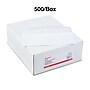 Staples Gummed #10 Business Envelope, 4 1/8" x 9 1/2", White Wove, 500/Box (SPL381937)~#|#~1784F7F1-C222-41CA-8982D511C22028BC_sc7