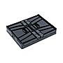 Universal Collapsible Crate, 17 1/4 X 14 1/4 X 10 1/2, Black/gray, 2/pack~#|#~17A75D95-D050-4CA6-8FFC0425B9ABCFDA_sc7