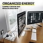 Overtime OS70 22-in-1 Multi-Port 16-Outlet 3 USB-A 3 USB-C Ports Power Strip, White (OADOS70)~#|#~17AA72EE-E556-471E-82A2A1F3189FC4B5_sc7