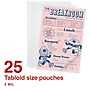 Staples Thermal Laminating Pouches, Menu Size, 3 Mil, 25/Pack (5201102/5201104)~#|#~17B03B1B-3757-4A13-B2B0DE40689C4578_sc7