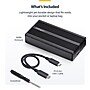 StarTech USB4 M.2 External Hard Drive Enclosure, NVMe, Black (1USB4-NVME-ENCLOSURE)~#|#~17E6039A-AE4E-41B2-A1ED283360F64D14_sc7