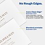 Avery Clean Edge Business Cards, 2" x 3 1/2", Glossy White, 200/Pack (8859)~#|#~17EAD5AC-5F9D-4D81-A65D8156DA2BA80C_sc7