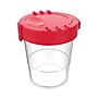 Deflecto No Spill Paint Cup, 3.46 w x 3.93 h, Red~#|#~17F91530-E756-4588-B147E58FEBB2AC0E_sc7