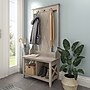 Bush Furniture Key West 66" Hall Tree with Shoe Storage Bench, Washed Gray (KWS166WG-03)~#|#~17FBCE67-A69A-428A-AB500E6F17961622_sc7