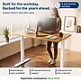 Uncaged Ergonomics Rise Up 3-stage Dual Motor Electric Standing Desk Frame, White, Desktop Not Included (RUW)~#|#~180E1AB3-4BE6-4C90-A1ACA21385E93C02_sc7
