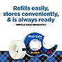 Scotch Wall-Safe Transparent Clear Tape Refill, 0.75" x 16.67 yds., 1" Core, 2 Rolls/Pack (183-DM2)~#|#~181E2ED5-DE9C-4251-9EA608B175E8A1A0_sc7
