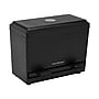 Mind Reader Plastic Straw Dispenser Pencil Dispenser, Black (STRAWDISP-BLK)~#|#~1841FD8D-5B45-4870-B3F42B98EAA80944_sc7