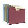 Globe-Weis Heavy Duty Expanding File Folder Pocket, Letter, 11 Point Stock, Assorted, 10/pack~#|#~m003501089_sc7