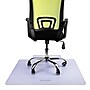 Mind Reader Carpet Chair Mat with Lip, 36" x 48'', Low-Pile, Clear (OFFCMAT-CLR)~#|#~186107EC-F851-45A8-883A18C233F465B2_sc7