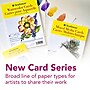 Strathmore 300 Series Mixed Media Cards & Envelopes, 6.875" x 5", White, 6/Pack, 3 Packs/Bundle (STTP305462-3)~#|#~186E9C1F-13E0-4E23-97CFABEB876799C8_sc7