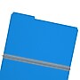 Smead Recycled File Folder, 1/3-Cut Tab, Assorted, Legal Size, Blue, 25/Box (22541)~#|#~1878AC7E-055F-41BF-879F8945DD58B928_sc7