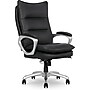 La-Z-Boy Jenkins Ergonomic Bonded Leather Executive Big & Tall Chair, 400 lb. Capacity, Black (60075-BLK)~#|#~187E97D8-A5B7-43ED-ADBC6E67387649C7_sc7
