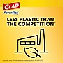 Glad ForceFlex Tall Kitchen Drawstring Trash Bags, 13 Gallon, Fresh Clean scent with Febreze Freshness, 80/Box(78534)~#|#~1880582E-9BE9-43BF-B6784E77C064AA05_sc7