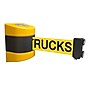 WallPro Magnetic 450 Wall-Mountable 30' Retractable Belt Barrier, DANGER FORKLIFT TRUCKS, Yellow/Black (WPM400Y-YBDFT15)~#|#~18818CE3-C9A2-43A7-8018C9330D807061_sc7