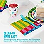 Say Hooray! Bright Vibes 6.5" Dinner Napkin, Multicolored, 64 Napkins/Pack (DTC382573NAP)~#|#~1885847E-EE7D-480A-B90BDC6264A5789A_sc7