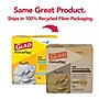 Glad 13 Gallon Drawstring Kitchen Trash Bag, Fresh Clean Scent, Gray, 110 Total Bags (22656)~#|#~1891F0C5-CCA5-406B-961F4F234611C666_sc7