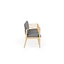 Lesro Amherst Wood 4-Seat Tandem Seating, Chambray Grey/Natural (AW4103.WNA-01CHGY)~#|#~189E77A6-976F-45FB-99D40BB6BE361A2C_sc7
