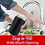 Brentwood Geojug Stainless Steel Double Walled Sports Water Jug, 64 oz., Black (G-1900BK)~#|#~189E7C7B-4ECA-485B-A1ACF6A575FED8FD_sc7
