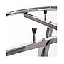 Nahanco 36" Square Tubing Round Folding Rack, Chrome (K50)~#|#~18A96F49-93E8-44ED-912F02D0C910B11B_sc7