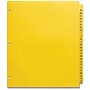 Avery Keep Safety Data Sheets, 26 x Divider, Printed Tab, Character, A-Z, 26 TabSet, Bright Yellow Plastic Tab, 1 Set~#|#~18BAD76C-FF89-44E5-B566D2EB7B7BE4C4_sc7