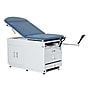 Viva Comfort Adjustable Exam Table with Stirrups & Storage, 500 lbs. Capacity, Blue (ADI996-09-SSU2-BLU-MK)~#|#~18C35B56-00FC-442B-86861820D0527FCE_sc7