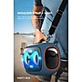 Worryfree Gadgets Party Box Wireless Bluetooth Speaker with 2 Mics & Tripod, Water Resistant, Dark Blue (WPB2-DBLU)~#|#~18F8C8EC-370E-445D-B6C2D05F8474BA03_sc7