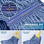 BISON LIFE Kleen Handler Blend String Wet Mop Head, 20 oz., Blue, 24/Pack (BPES-LEM-BD-BL-20-1-24A)~#|#~190B4C66-792F-4FE6-95535D83FE3A71A6_sc7