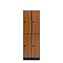 Alpine Industries 72" 2-Tier 2-Column Storage Locker with Digital Lock, Oak (701-O-2-TPL-MK)~#|#~1922774A-410F-4035-A40983B2C8993EAC_sc7
