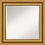 Amanti Art Parlor Gold Frame Wall Mirror, 25.75" x 25.75" (A42674593520)~#|#~192E4335-BA40-4BA5-85976DA3832E3D81_sc7