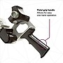 Tartan Pistol Grip 2" to 3" Handheld Packing Tape Dispenser, Black (HB903)~#|#~19473050-4BE8-4B57-944C644C52B339CA_sc7