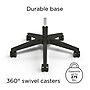 Staples® Essentials Ergonomic Fabric Swivel Task Chair, Black (UN59380)~#|#~196A984B-036B-4236-98E22719D87D8F1C_sc7