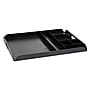 Mind Reader Plastic 7-Compartment Countertop Coffee Organizer Tray, Black (KEUTRAY-BLK)~#|#~196F2DEA-56EB-443A-B6000D73A987FF37_sc7