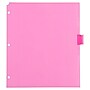 JAM Paper Poly Dividers, 8-Tab, Assorted Colors, 6 Packs (375032922A)~#|#~19859730-D6E5-428C-B24B3C62761B7AE0_sc7