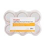 Staples® Lightweight Moving & Storage Packing Tape, 1.88" x 54.6 yds., Clear, 6/Pack (ST61006/52207)~#|#~198A1BFF-8249-45E6-9056068717463403_sc7