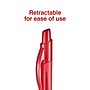 Staples Sonix Retractable Gel Pens, Medium Point, Red Ink, Dozen (13562-CC)~#|#~1991ECBE-9805-4478-912EFB0945E7FF7B_sc7