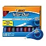BIC Wite-Out EZ Correct Correction Tape, White, 18/Pack (WOTAP18-WHI)~#|#~1992A787-AC89-4DA6-8DDD5024F78EA82B_sc7