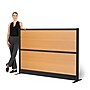 Luxor Beechwood 2-Panel Room Divider, 48"H x 70"W, Beech Grain (PPWL013)~#|#~19A698F0-FC89-432B-896B1F2DD60F6B8D_sc7