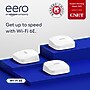 eero Pro 6E AX5400 Wi-Fi 6E Tri-Band Gigabit Mesh WiFi System, White, 3/Pack (B091G64GVK)~#|#~19C7A0F3-B2A1-4C9C-8AF380562E0A5A32_sc7