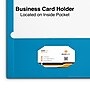 Staples Glossy 2-Pocket Paper Folder, Light Blue, 10/Pack (13373-CC)~#|#~19D4084C-D95A-4044-B403406E66DD3062_sc7