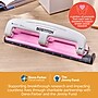 Bostitch Office EZ Squeeze InCourage Desktop 3-Hole Punch, 12 Sheet Capacity, Pink (2188)~#|#~19D49368-2E06-4AA1-BD9DCC6E4C314D94_sc7