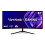 ViewSonic 34" Curved WQHD 180Hz LED AMD FreeSync Gaming Monitor, HDR10, Height Adjustable, Black (VX3418C-2K)~#|#~19DD92FA-FF4B-4069-BFD79AF94F61EF63_sc7
