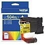 Brother LC504XL Yellow High Yield Ink Cartridge (LC504XLYS)~#|#~19E0C84C-CF5E-483A-AA371EA9CBEC4220_sc7