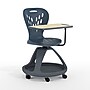 Flash Furniture Plastic Mobile Desk Chair, Dark Gray (YUYCX019DG)~#|#~19E613A5-BD11-44C1-A0DDD60F4164628C_sc7