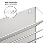 Mind Reader 5-Pocket Metal Mesh Mountable Wall File, Letter Size, White (MAGSTACK-WHT)~#|#~19EB49F0-AF92-4681-A672013786936A9D_sc7