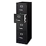 Staples Heavy Duty 4 Drawer Vertical File Cabinet, Letter Size Documents, 22" D x 14.9" W x 51.97" H, Black~#|#~1A35B729-C2FB-4D1C-B5D1AD35B956C4AD_sc7