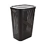 Mind Reader 15.85-Gallon Slim Laundry Hamper with Lid, Plastic, Brown (HBIN60-BRN)~#|#~1A4773E8-589B-4EF1-A3384D4B01A58F89_sc7